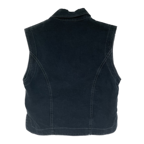 Lee Navy Button Down Vest - Picture 3 of 5